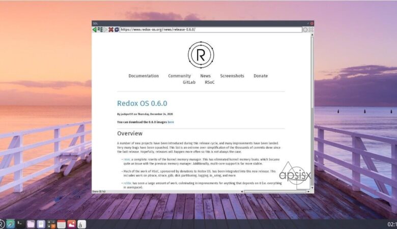 Redox OS 0.6 Özellikleri ve Kurulumu